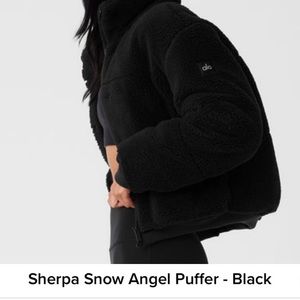Alo Sherpa snow angel jacket